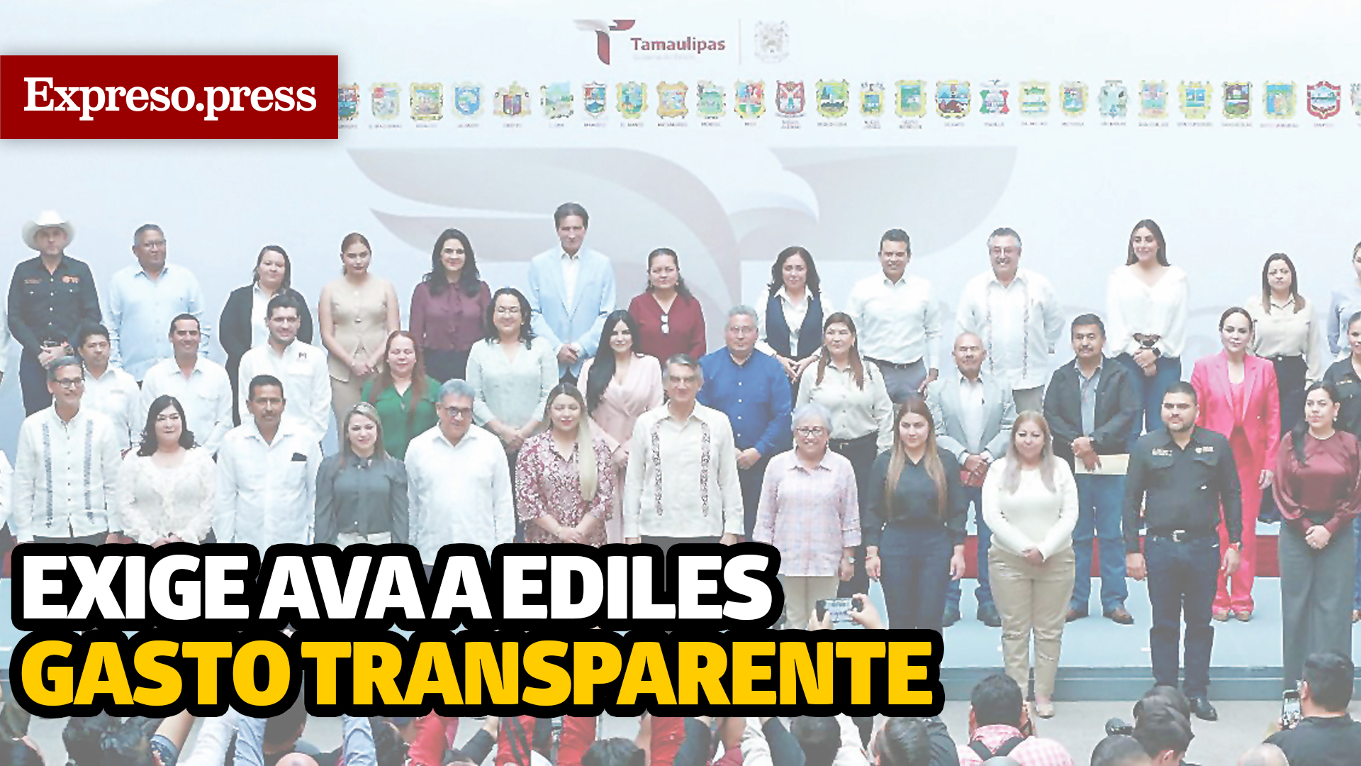 Llama Américo a ejercer recursos con honestidad - Expreso de Tamaulipas