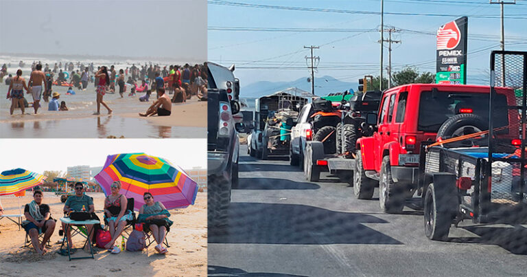 Congestiona carreteras arribo masivo de turistas - Expreso de Tamaulipas