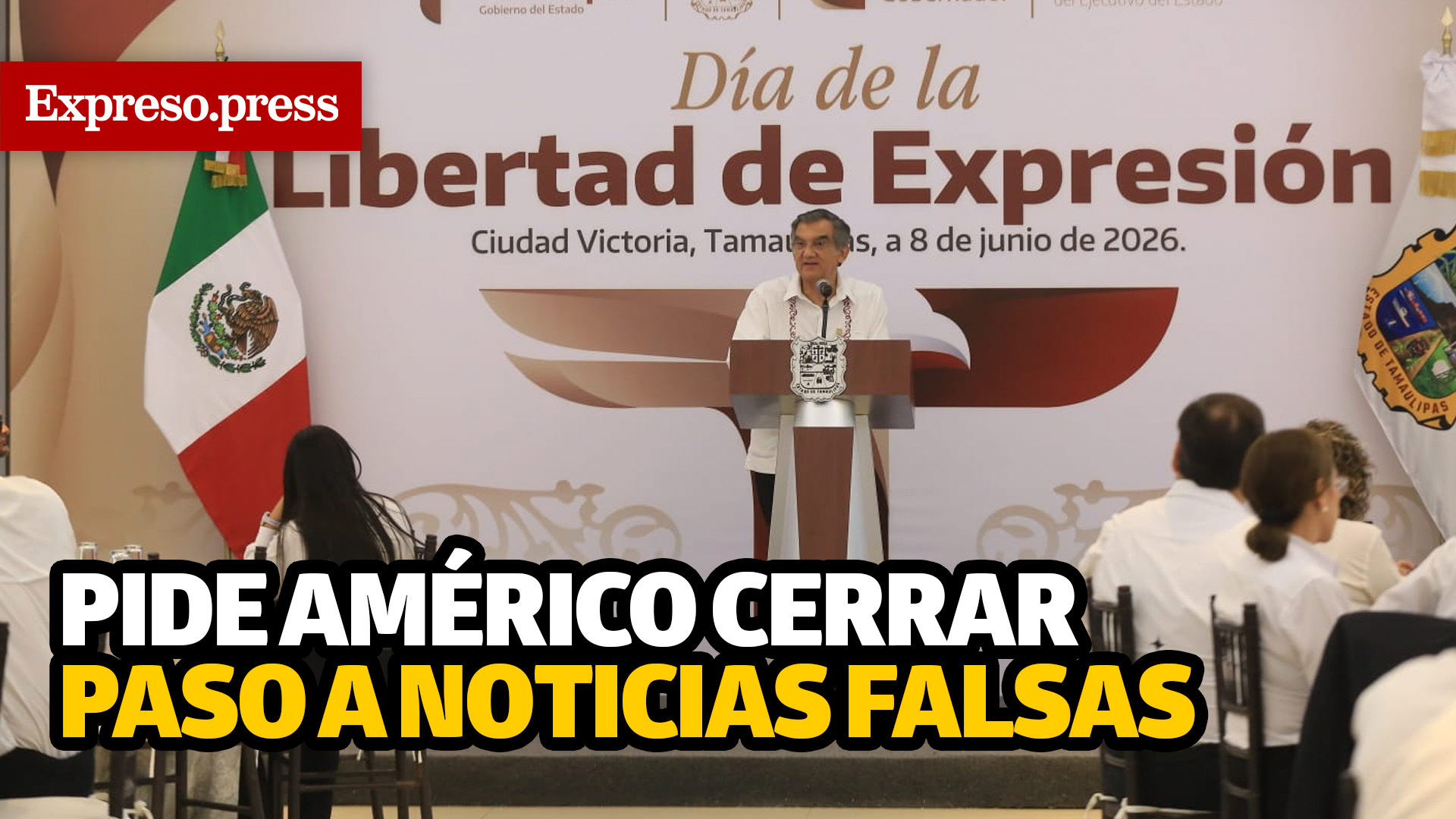 Llama Américo a defender la verdad - Expreso de Tamaulipas